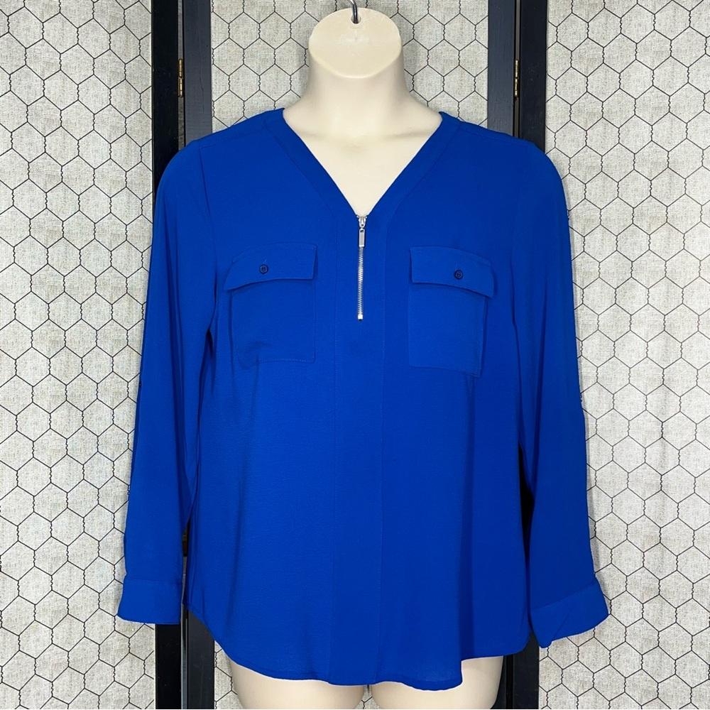 Studio Works Convertible Sleeve Blouse